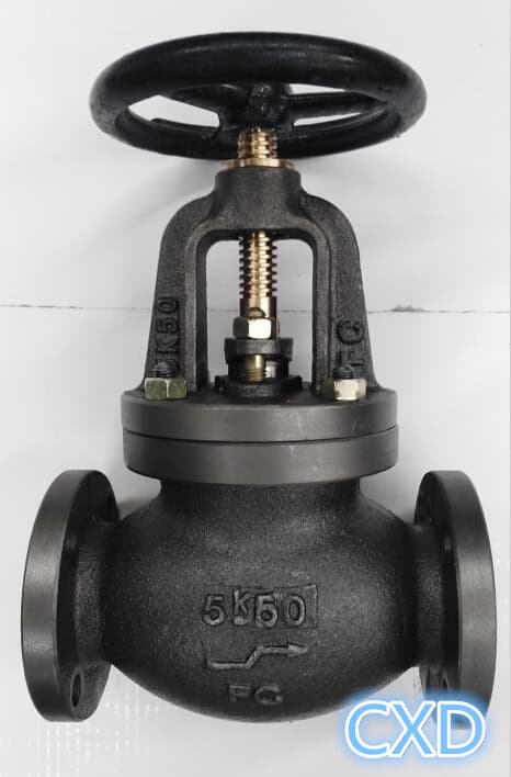 JIS cast iron 5K globe valves
